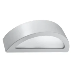 Hot MyMobel Sollux Aplique cerámica ATENA gris