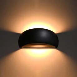 Outlet MyMobel Sollux Aplique de cerámica PONTIUS negro