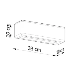 Outlet MyMobel Sollux Aplique de cerámica SUBANI