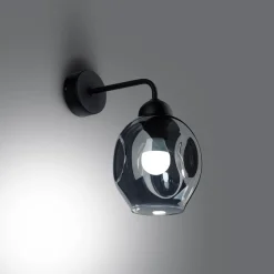 New MyMobel Sollux Aplique FILLAN 1 negro