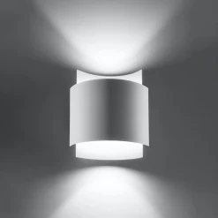 Outlet MyMobel Sollux Aplique IMPACT blanco