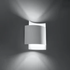 Outlet MyMobel Sollux Aplique IMPACT blanco