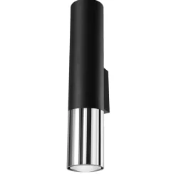 Hot MyMobel Sollux Aplique LOOPEZ negro/cromo