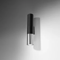 Hot MyMobel Sollux Aplique LOOPEZ negro/cromo