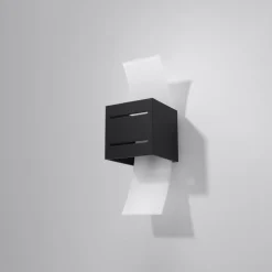 New MyMobel Sollux Aplique LORETO negro