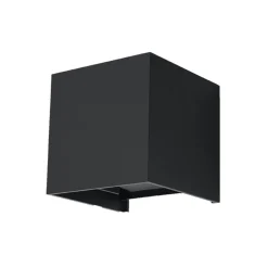 Outlet MyMobel Sollux Aplique LUCA negro LED IP54 3000K