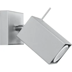 Clearance MyMobel Sollux Aplique MERIDA 1 gris