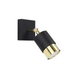 Fashion MyMobel Sollux Aplique NERO negro/dorado
