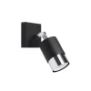 Outlet MyMobel Sollux Aplique NERO negro/cromo