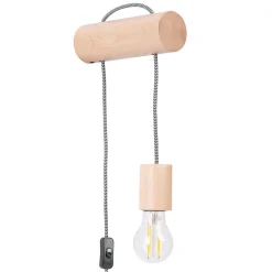 New MyMobel Sollux Aplique NIMBI E27 con interruptor N/A