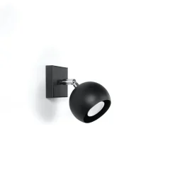 Best MyMobel Sollux Aplique OCULARE negro