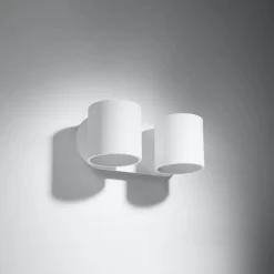 Outlet MyMobel Sollux Aplique ORBIS 2 blanco