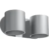 Online MyMobel Sollux Aplique ORBIS 2 gris