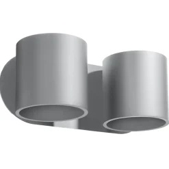 Online MyMobel Sollux Aplique ORBIS 2 gris