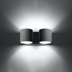 Online MyMobel Sollux Aplique ORBIS 2 gris