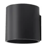New MyMobel Sollux Aplique ORBIS 1 negro