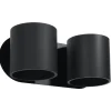 Clearance MyMobel Sollux Aplique ORBIS 2 negro