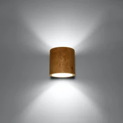 Sale MyMobel Sollux Aplique ORBIS madera natural