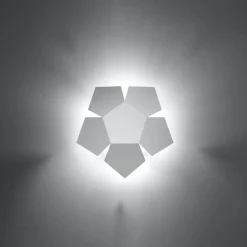 Sale MyMobel Sollux Aplique PENTA blanco