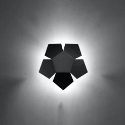 Sale MyMobel Sollux Aplique PENTA negro