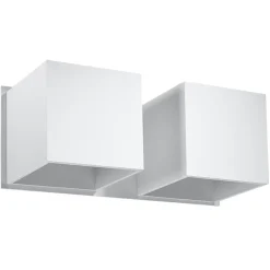 Outlet MyMobel Sollux Aplique QUAD 2 blanco