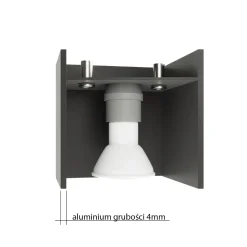 Sale MyMobel Sollux Aplique QUAD 2 gris