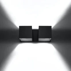 Online MyMobel Sollux Aplique QUAD 2 negro