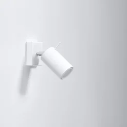 Discount MyMobel Sollux Aplique RING blanco con interruptor