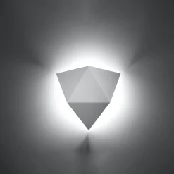 Outlet MyMobel Sollux Aplique SOLIDO blanco