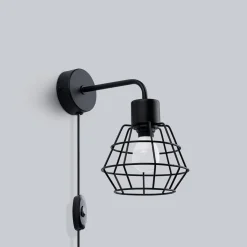 Discount MyMobel Sollux Aplique SUBA negro
