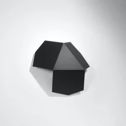 Online MyMobel Sollux Aplique TRE negro