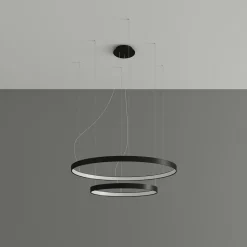 Clearance MyMobel Sollux Araña RIO 2 55/78 negro LED 4000K 4000K