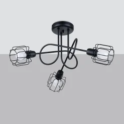 Outlet MyMobel Sollux Lámpara BELUCI 3S negra