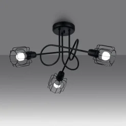 Outlet MyMobel Sollux Lámpara BELUCI 3S negra