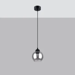 Best MyMobel Sollux Lámpara colgante ALINO 1 negro