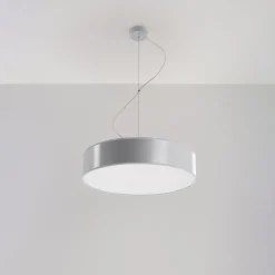 Online MyMobel Sollux Lámpara colgante ARENA 45 gris