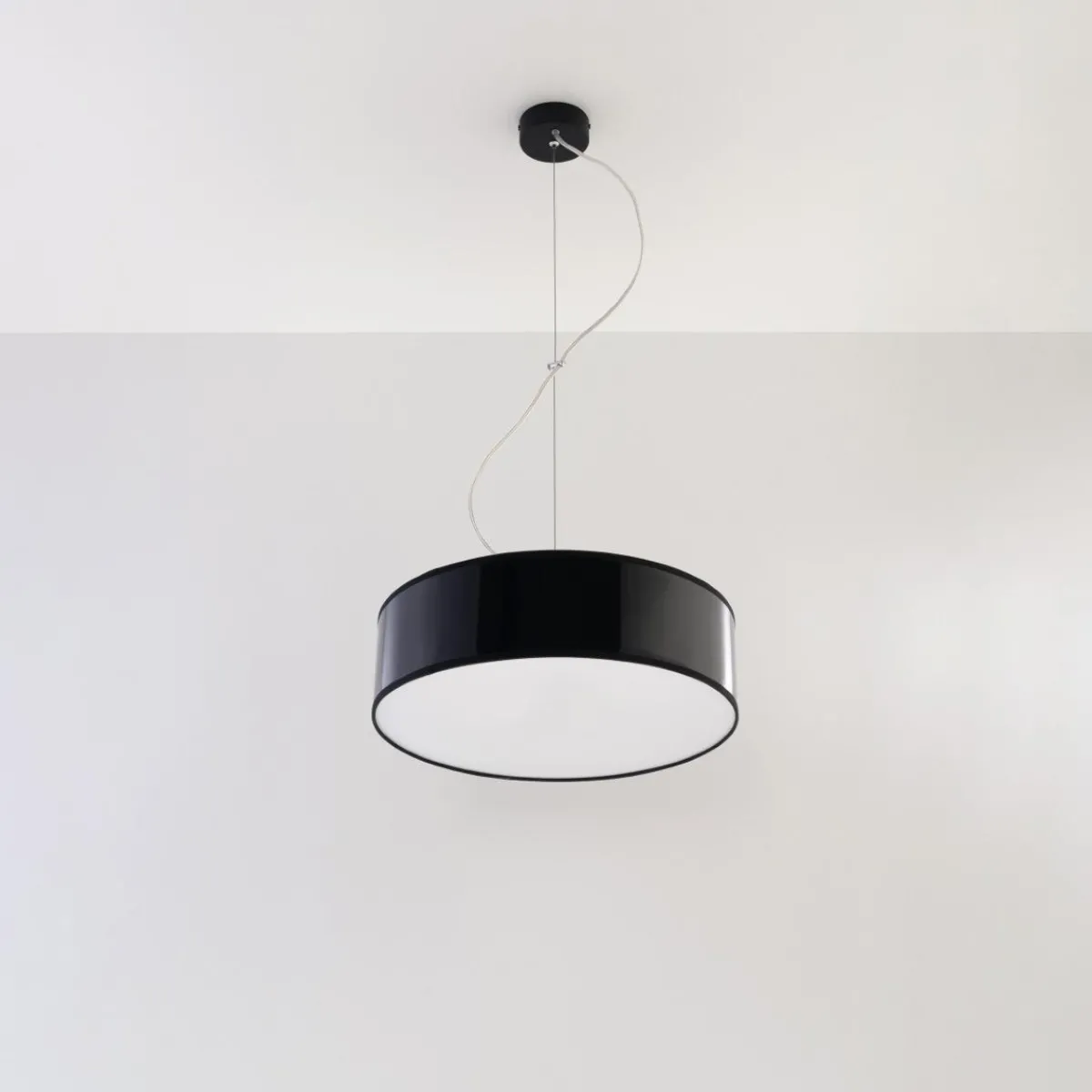 Clearance MyMobel Sollux Lámpara colgante ARENA 35 negra
