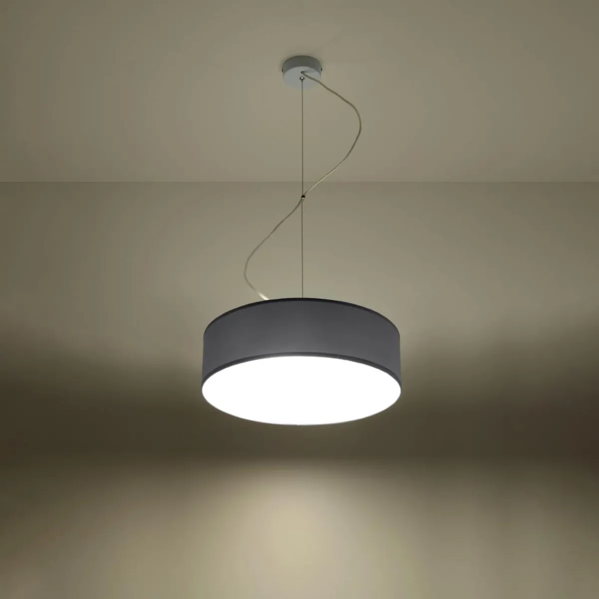 Hot MyMobel Sollux Lámpara colgante ARENA 35 gris