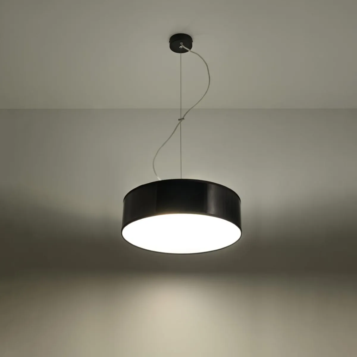 Clearance MyMobel Sollux Lámpara colgante ARENA 35 negra