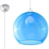 Discount MyMobel Sollux Lámpara colgante BALL azul