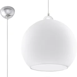 Sale MyMobel Sollux Lámpara colgante BALL blanca