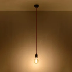 Best MyMobel Sollux Lámpara colgante EDISON negra
