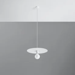 Outlet MyMobel Sollux Lámpara colgante FLAVIO blanca