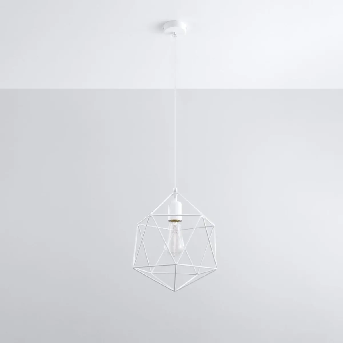 New MyMobel Sollux Lámpara colgante GASPARE blanca
