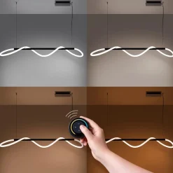Clearance MyMobel Sollux Lámpara colgante GALAKSE 148 negro LED 2700-6500K 2700-6500K