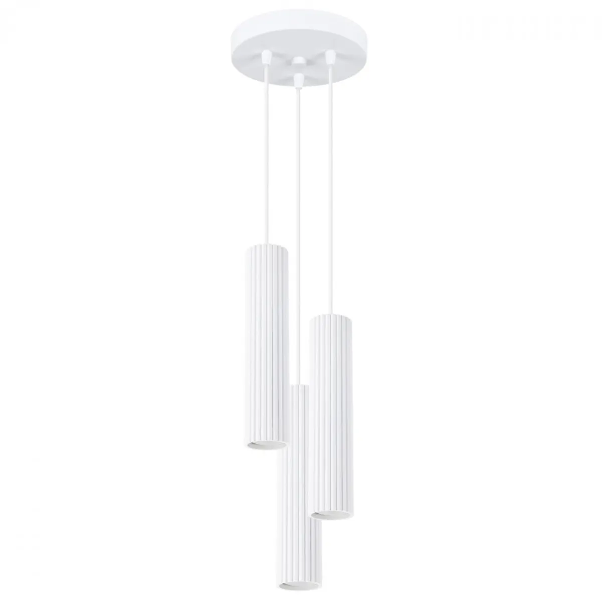 Best MyMobel Sollux Lámpara colgante KARBON 3P blanca N/A