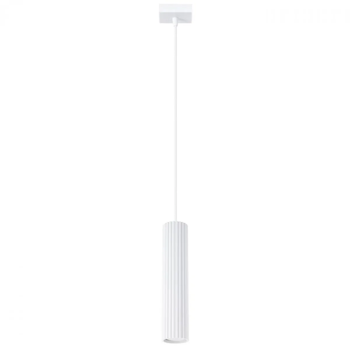 Online MyMobel Sollux Lámpara colgante KARBON 1 blanco N/A