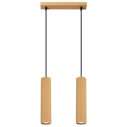 Clearance MyMobel Sollux Lámpara colgante KARBON 2 oro N/A