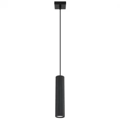 Hot MyMobel Sollux Lámpara colgante KARBON 1 negro N/A