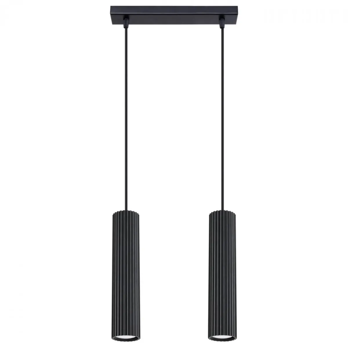 Sale MyMobel Sollux Lámpara colgante KARBON 2 negra N/A